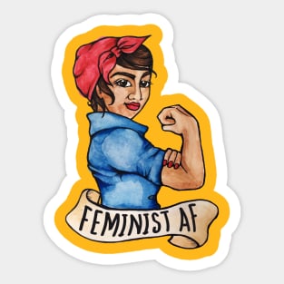 Feminist AF Sticker